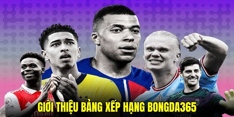 Giới thiệu bảng xếp hạng Bongda365