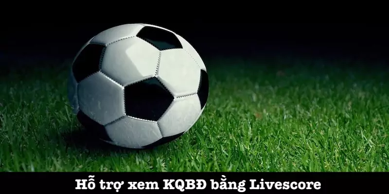 Hỗ trợ xem KQBĐ bằng Livescore