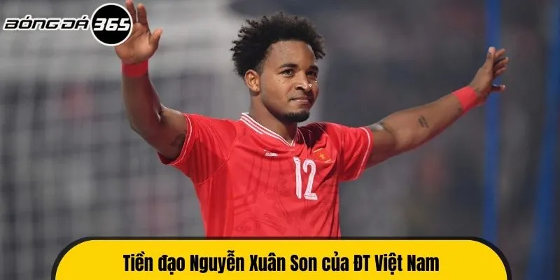 Tiền đạo Nguyễn Xuân Son của ĐT Việt Nam
